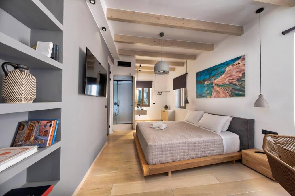 Villa Casa Eva With Outdoor Heated Jacuzzi And Hamam La Canea Esterno foto